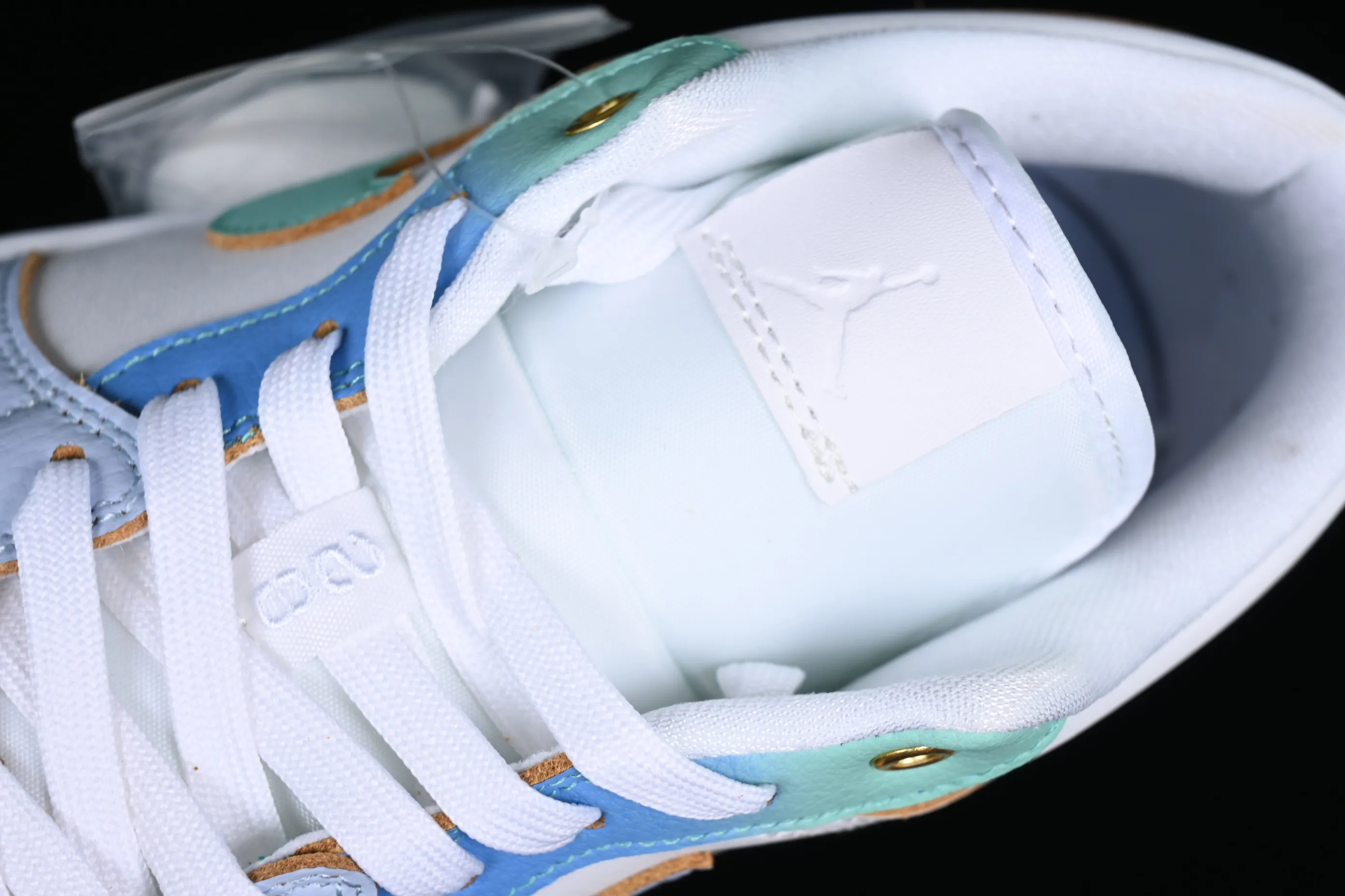 All categories Air Jordan Jordan series basketball shoes Air Jordan 1 Low Z version Air Jordan 1 Low AJ1 Joe 1 sea salt blue low-top cultural casual sneakers FN8899-131